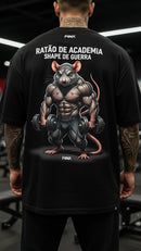 Camiseta Oversized - Gym Rat